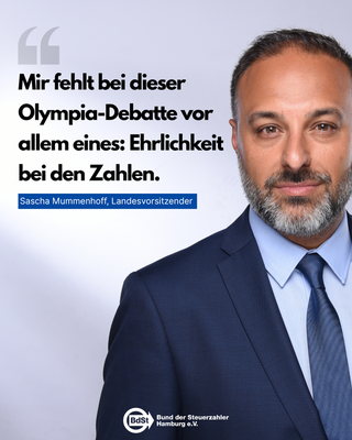 Olympia in Hamburg: Große Vision, aber keine ehrlichen Zahlen!