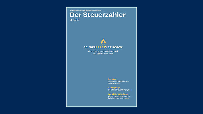 DER STEUERZAHLER April 2026  