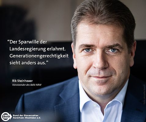 BdSt NRW kritisiert hohe Schuldenaufnahme 