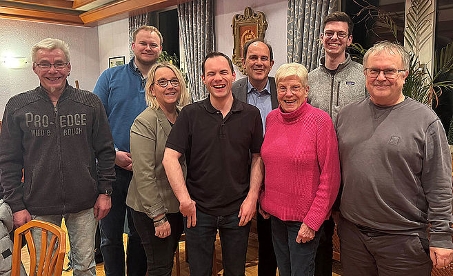 Eberhard Kanski zu Haushaltsberatungen bei FDP in Emsdetten