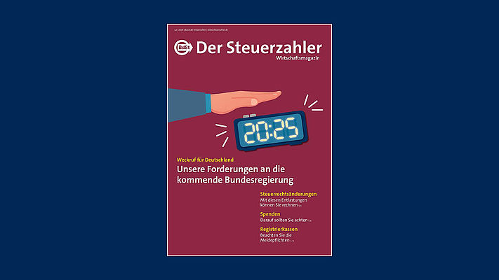 DER STEUERZAHLER Dezember 2024   