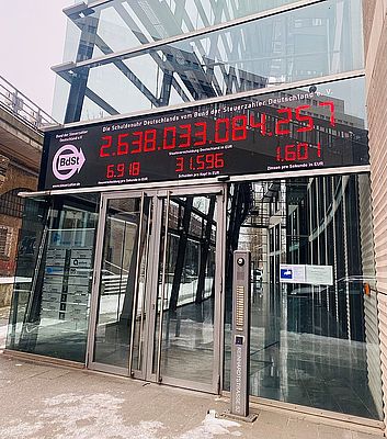 Darum steigt das Schuldenuhr-Tempo 2026 so rasant 