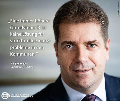 BdSt NRW ordnet ein: Grundsteuer-Zahlen von IT.NRW