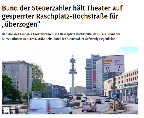 BdSt kritisiert mehrmonatige Sperrung der Raschplatz-Hochstraße in Hannover