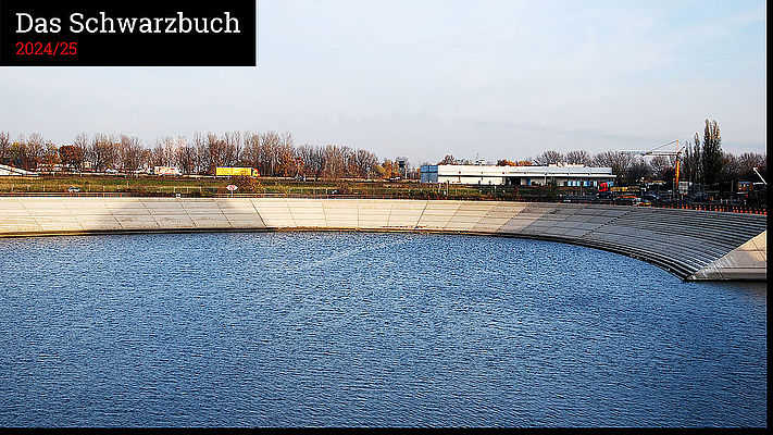 Stufenpromenade in Duisburg im Dörnröschenschlaf