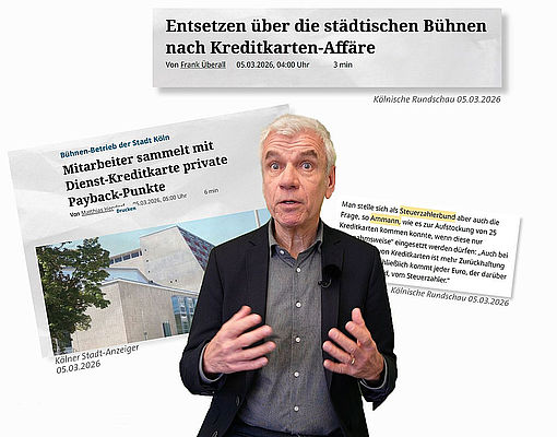 BdSt kritisiert Kreditkarten-Nutzung bei Kölner Bühnen 