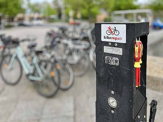 Senat plant 20 neue Fahrradreparaturstationen