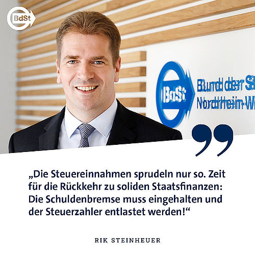 Hohe Steuereinnahmen Für Den Staat | Bund Der Steuerzahler E.V.