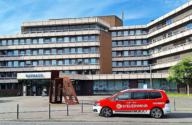 Auf Steuerwehr-Tour in Troisdorf