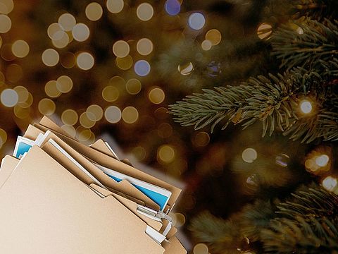 Akten Finanzamt Weihnachtsfrieden