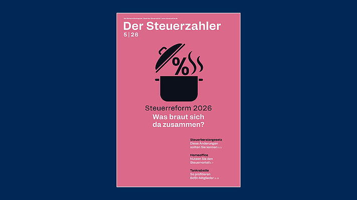 DER STEUERZAHLER Mai 2026   