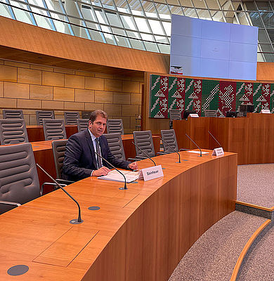 Der BdSt NRW im Landtag