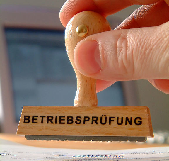 Stempel Betriebsprüfung