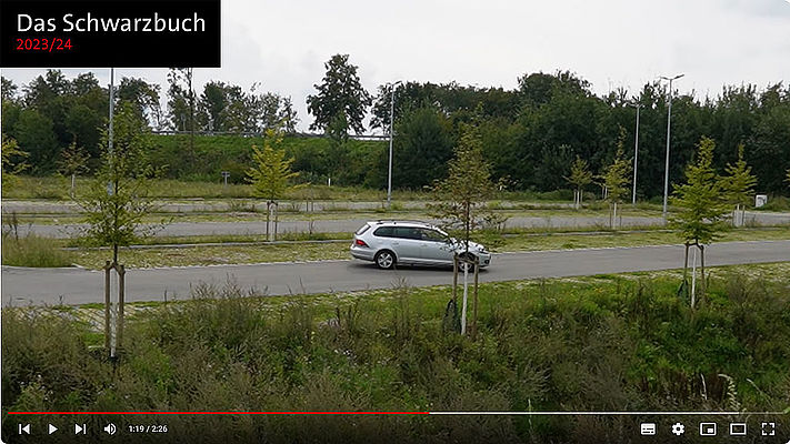 Pendlerparkplatz in Borken bleibt leer