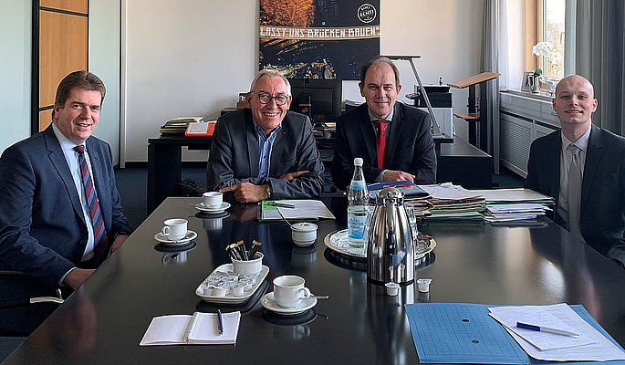 Treffen des BdSt NRW mit Regierungspräsident in Arnsberg