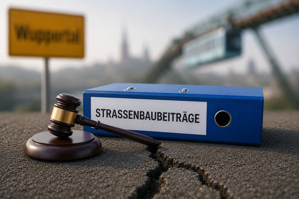 Klage ist raus: gegen Straßenbaubeiträge in Wuppertal