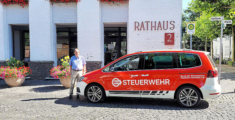 Auf Steuerwehrtour in Xanten