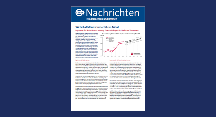 BdSt-Nachrichten Niedersachsen und Bremen Dezember 2024