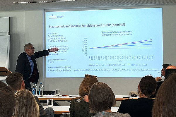 Steuer- und finanzpolitischer Austausch in Münster Steuer- und finanzpolitischer Austausch in Münster