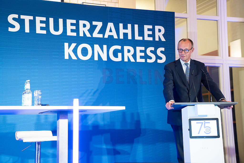 Steuerzahlerkongress - Friedrich Merz