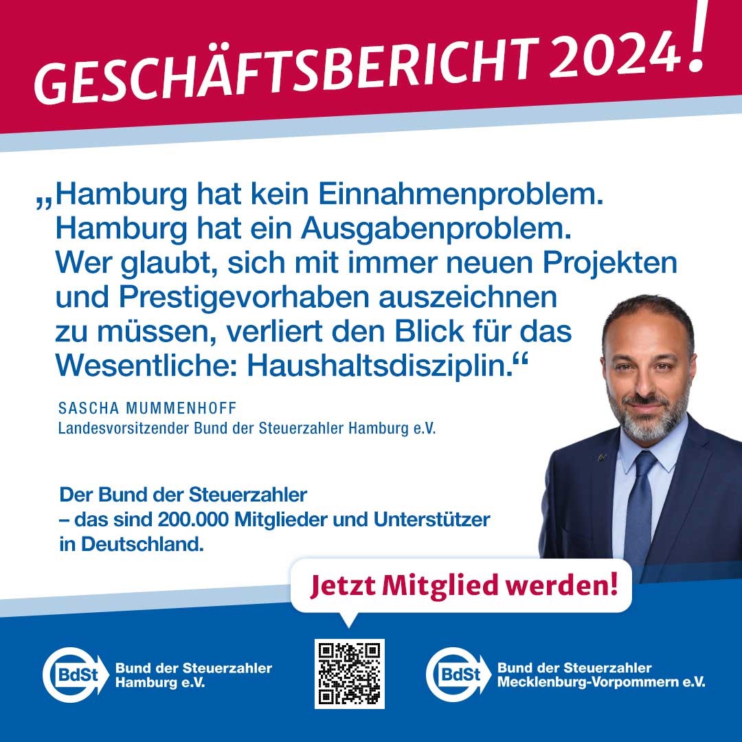 Sascha Mummenhoff: "Wer glaubt, sich mit immer neuen Projekten und Prestigevorhaben auszeichnen zu müssen, verliert den Blick für das Wesentliche: Haushaltsdisziplin."